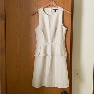 Banana republic linen peplum